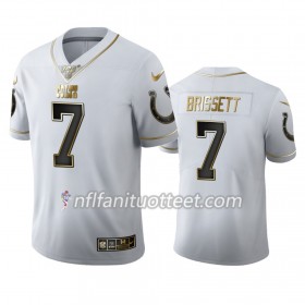 Miesten Indianapolis Colts NFL Pelipaita Jacoby Brissett 7 Nike Valkoinen Golden Edition 100th